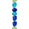 Blue & Green Glass Nugget Beads by Bead Landing™